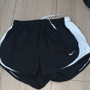 Black Nike Running Shorts (Lined)
